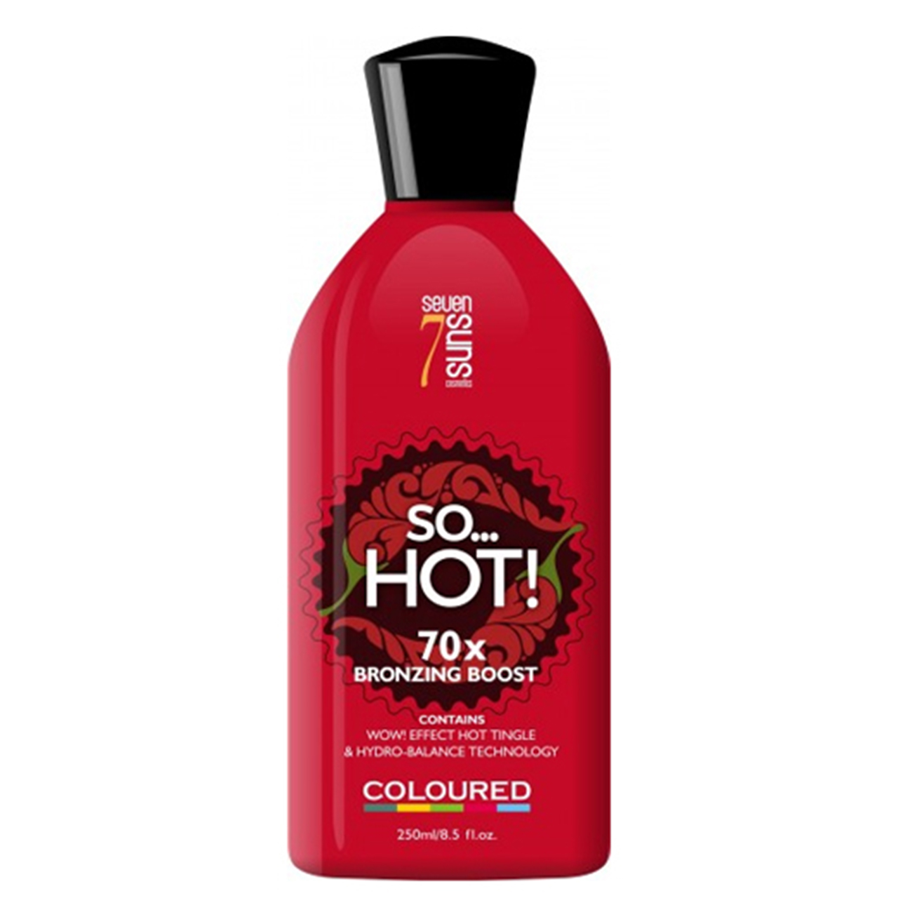 لوسیون سولاریوم ایسونس مدل so hot حجم 250 میلی لیتر