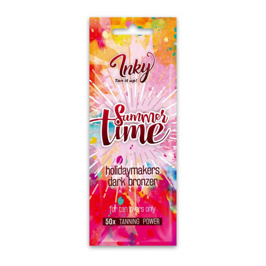 لوسیون سولاریوم اینکی مدل summer time حجم 15 میلی لیتر