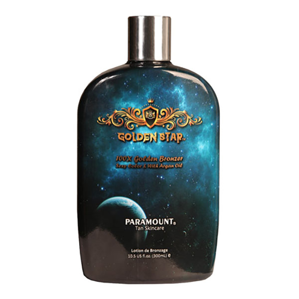 لوسیون سولاریوم بدن پارامونت مدل golden star حجم 300 میلی لیتر