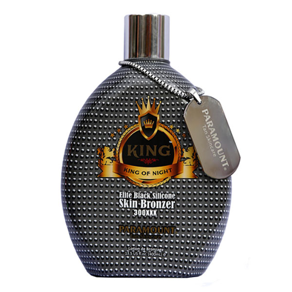 لوسیون سولاریوم بدن پارامونت مدل king of night حجم 400 میلی لیتر
