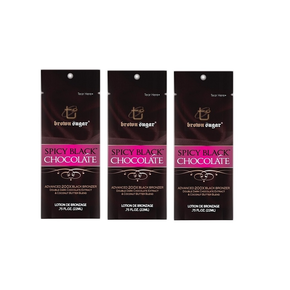 لوسیون سولاریوم براون شوگر مدل spicy حجم 22 میلی لیتر بسته 3 عددی