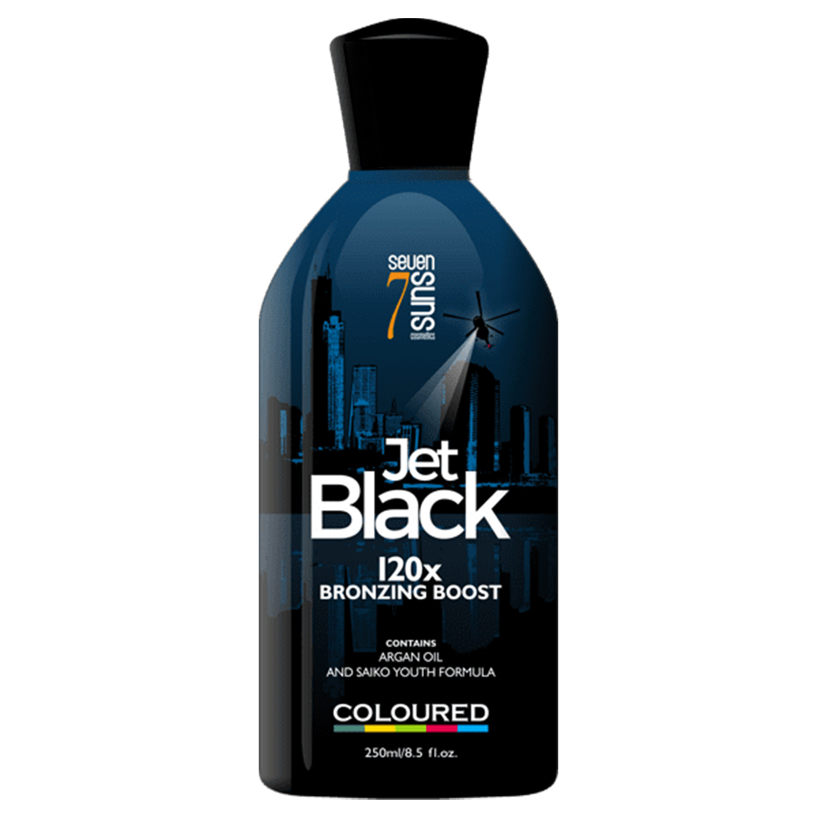 لوسیون سولاریوم سیون سری jet black مدل 120x حجم 250 میلی لیتر
