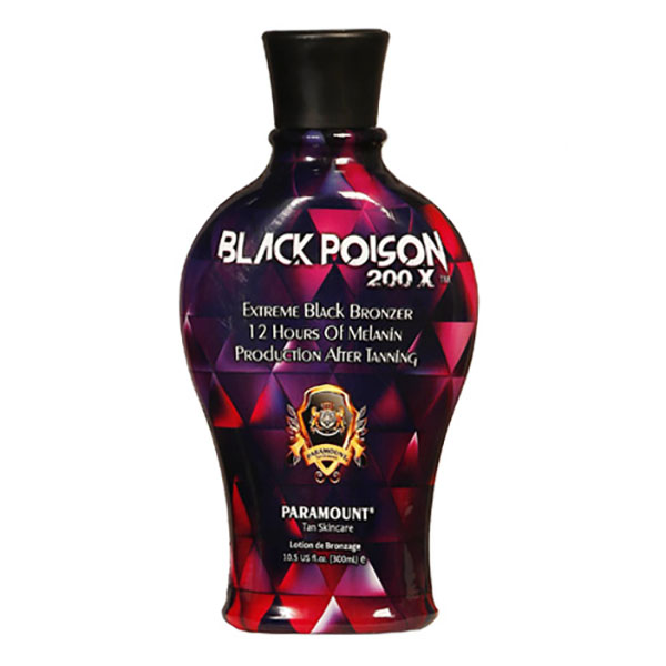 لوسیون سولاریوم پارامونت مدل black posion حجم 300 میلی لیتر