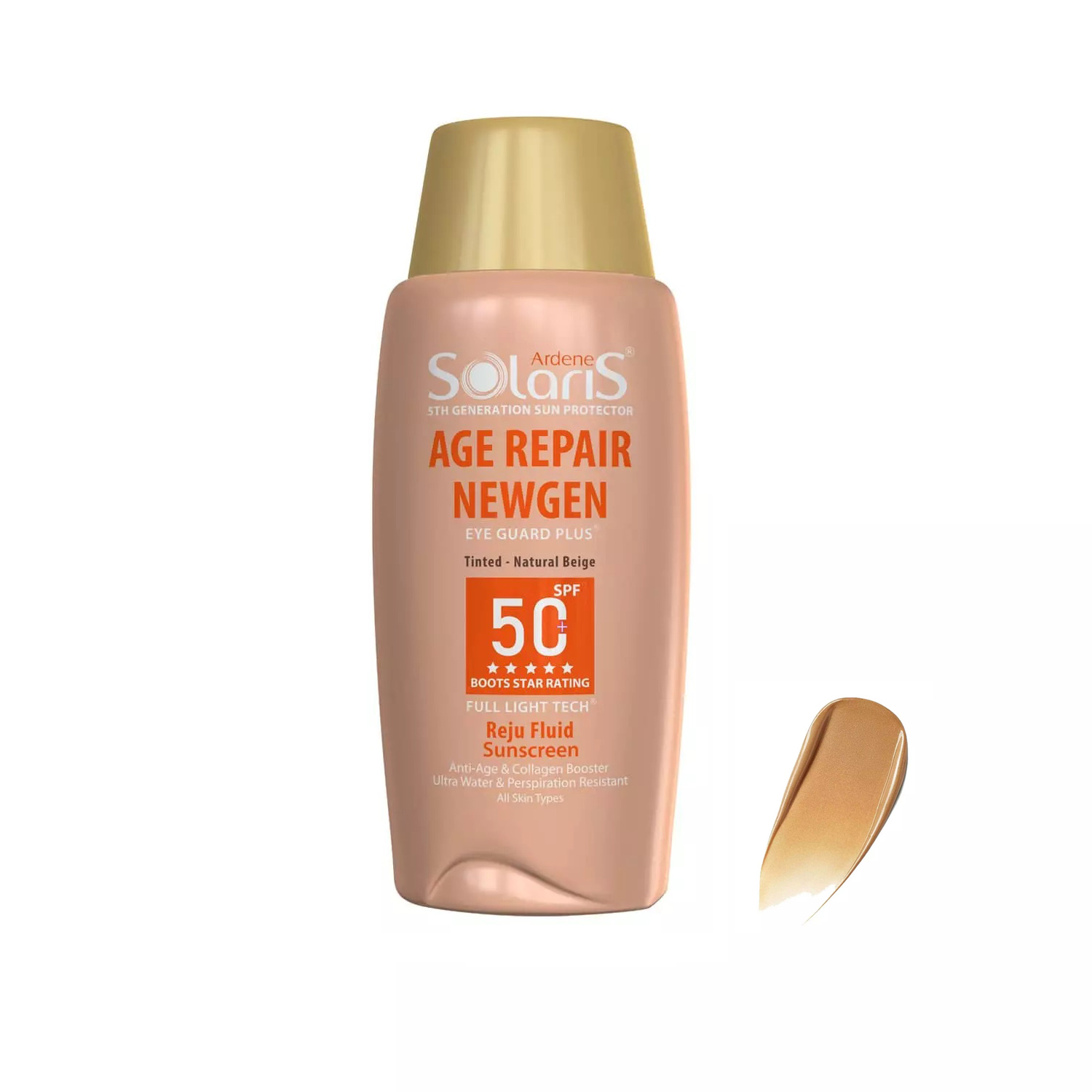 لوسیون ضد آفتاب آردن سولاریس مدل age repair newgen حجم 75 میلی لیتر