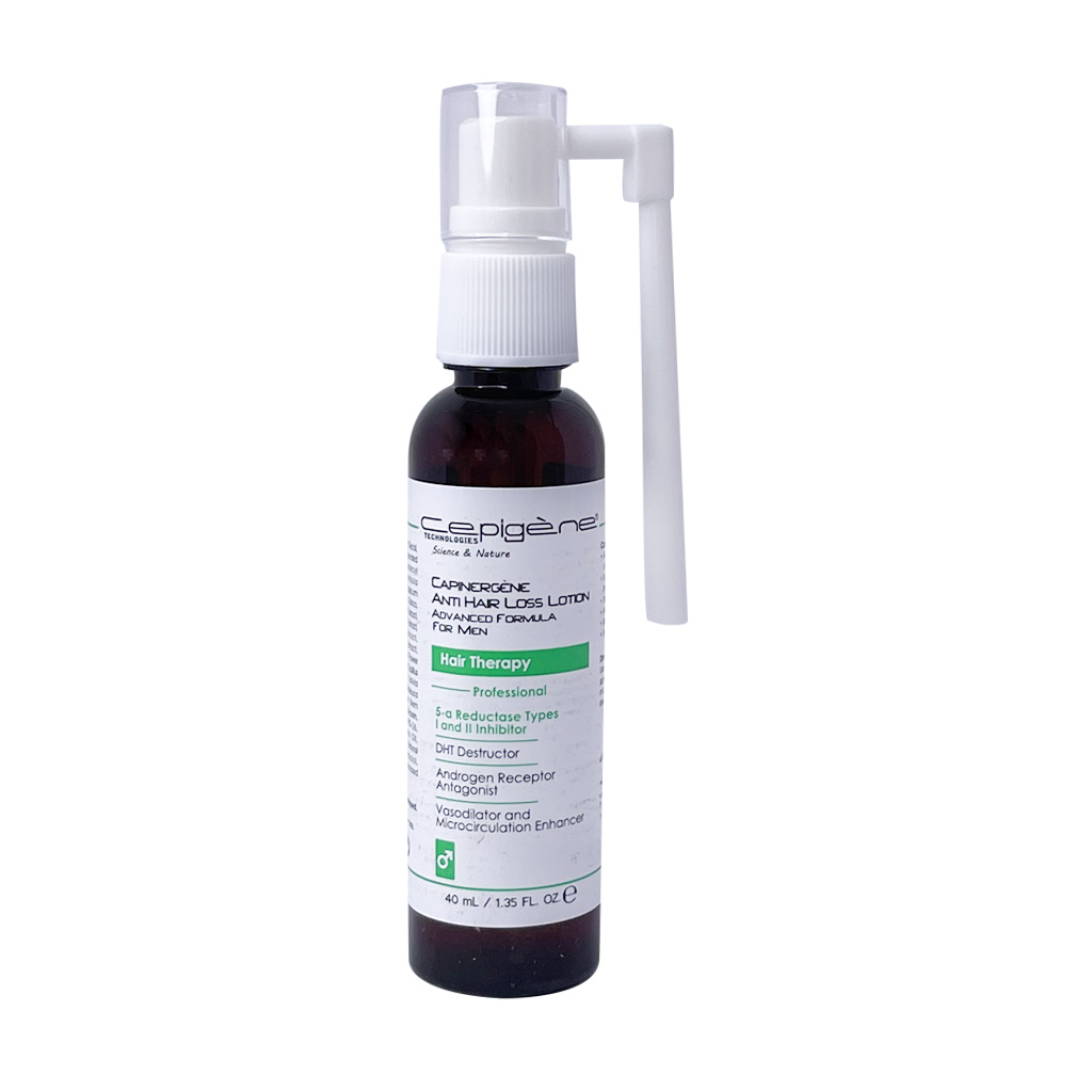 لوسیون ضد ریزش و تقویت کننده مو سپیژن مدل capinergene حجم 40 میلی لیتر