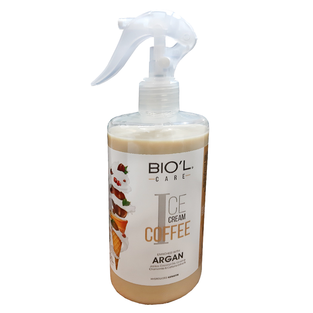لوسیون مو بیول مدل ice cream coffee حجم 400 میلی لیتر