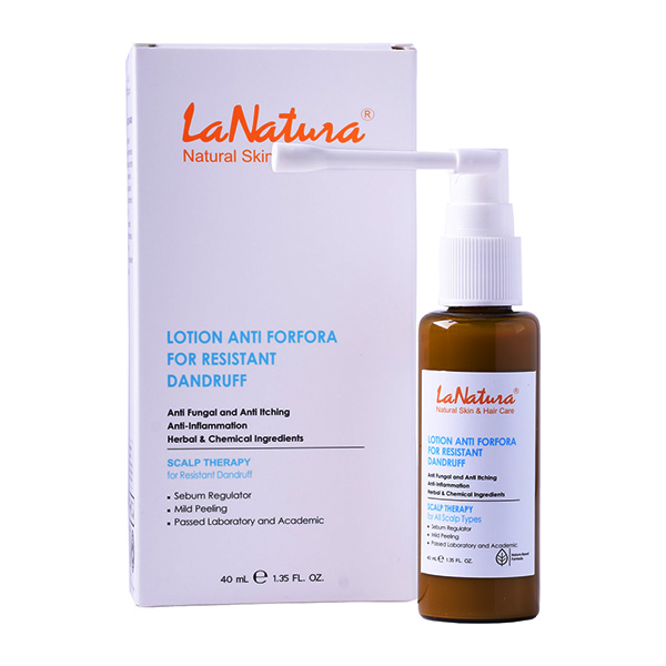 لوسیون مو لانتورا مدل anti forfora for resistant dandruff حجم 40 میلی لیتر