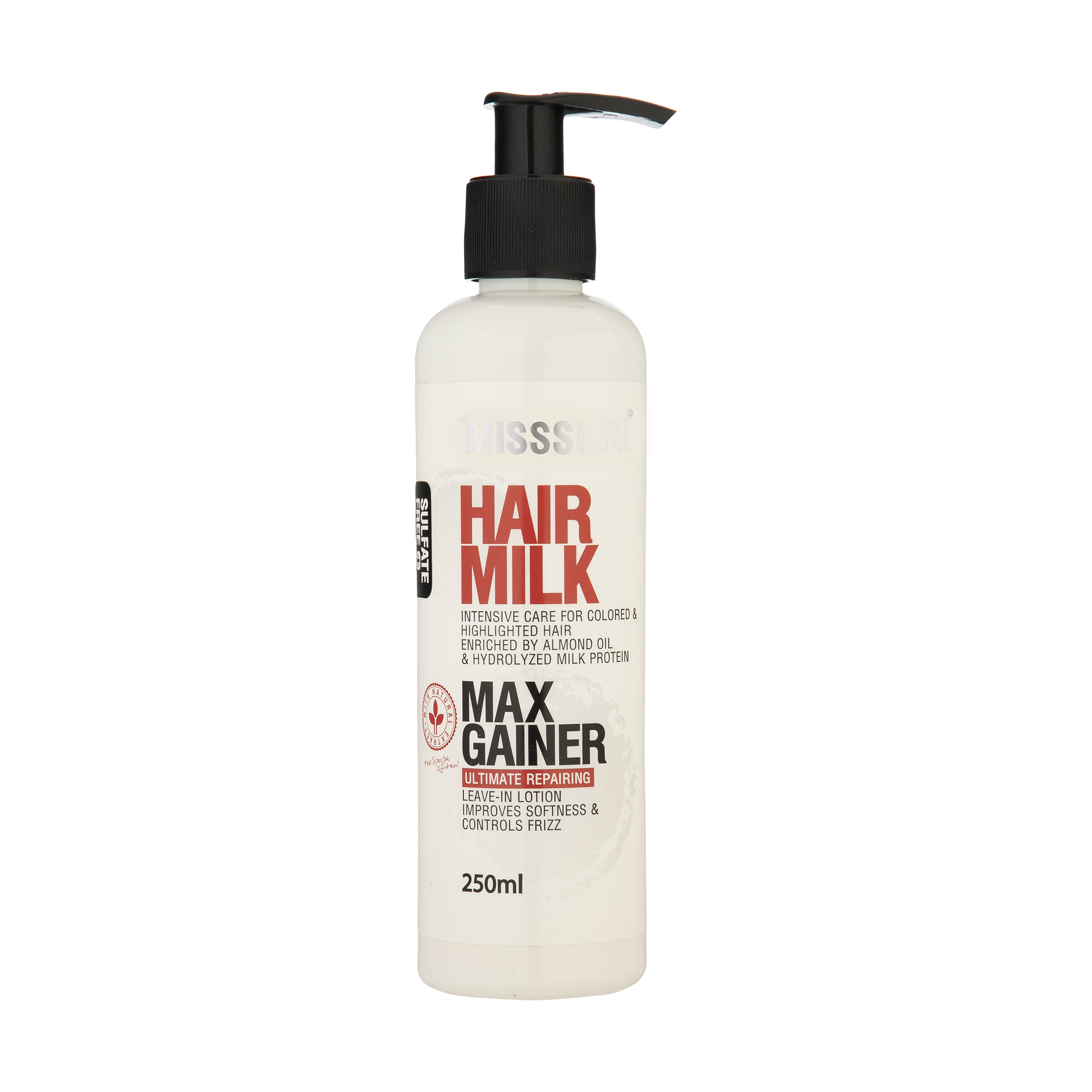 لوسیون مو میسوری مدل max gainer حجم 250 میلی لیتر