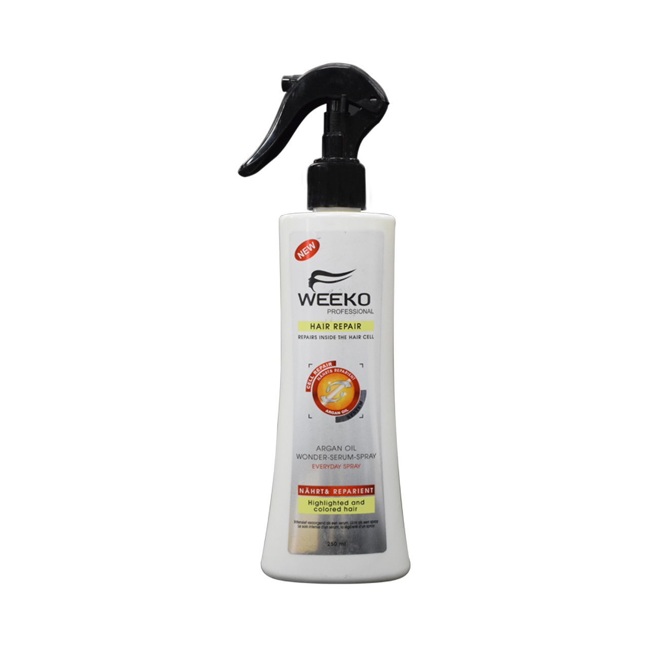لوسیون مو ویکو مدل highlighted and colored hair حجم 250 میلی لیتر