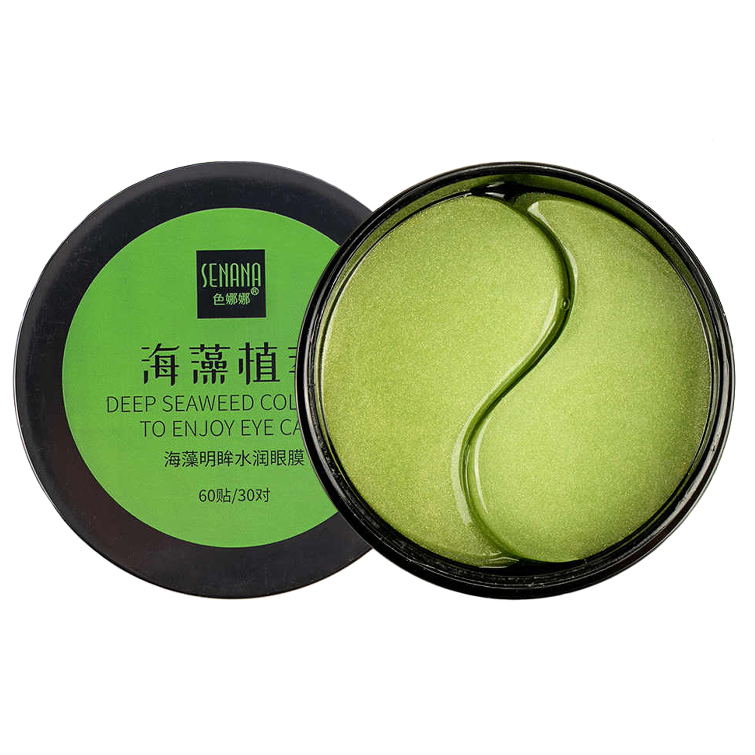 ماسک زیر چشم سنانا مدل deep seaweed collagen وزن 80 گرم بسته 60 عددی