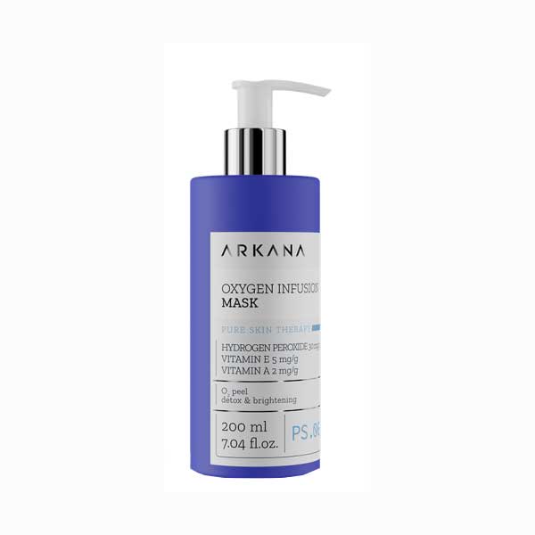 ماسک صورت آرکانا مدل oxygen infusion حجم 200 میلی لیتر