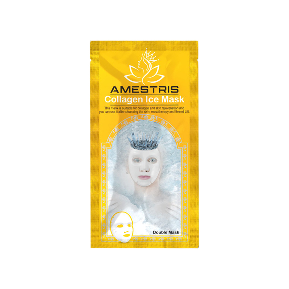 ماسک صورت آمستریس مدل collagen وزن 25 گرم