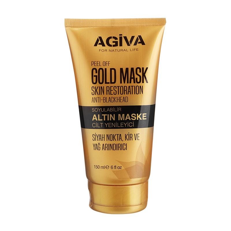 ماسک صورت آگیوا مدل gold حجم 150 میلی لیتر