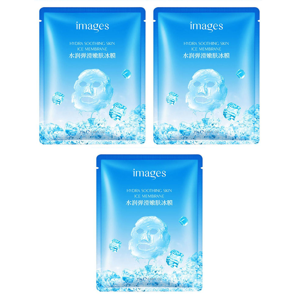 ماسک صورت ایمجز مدل ice وزن 25 گرم مجموعه 3 عددی