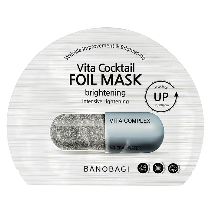 ماسک صورت بانوباجی مدل foil brightening وزن 30 گرم