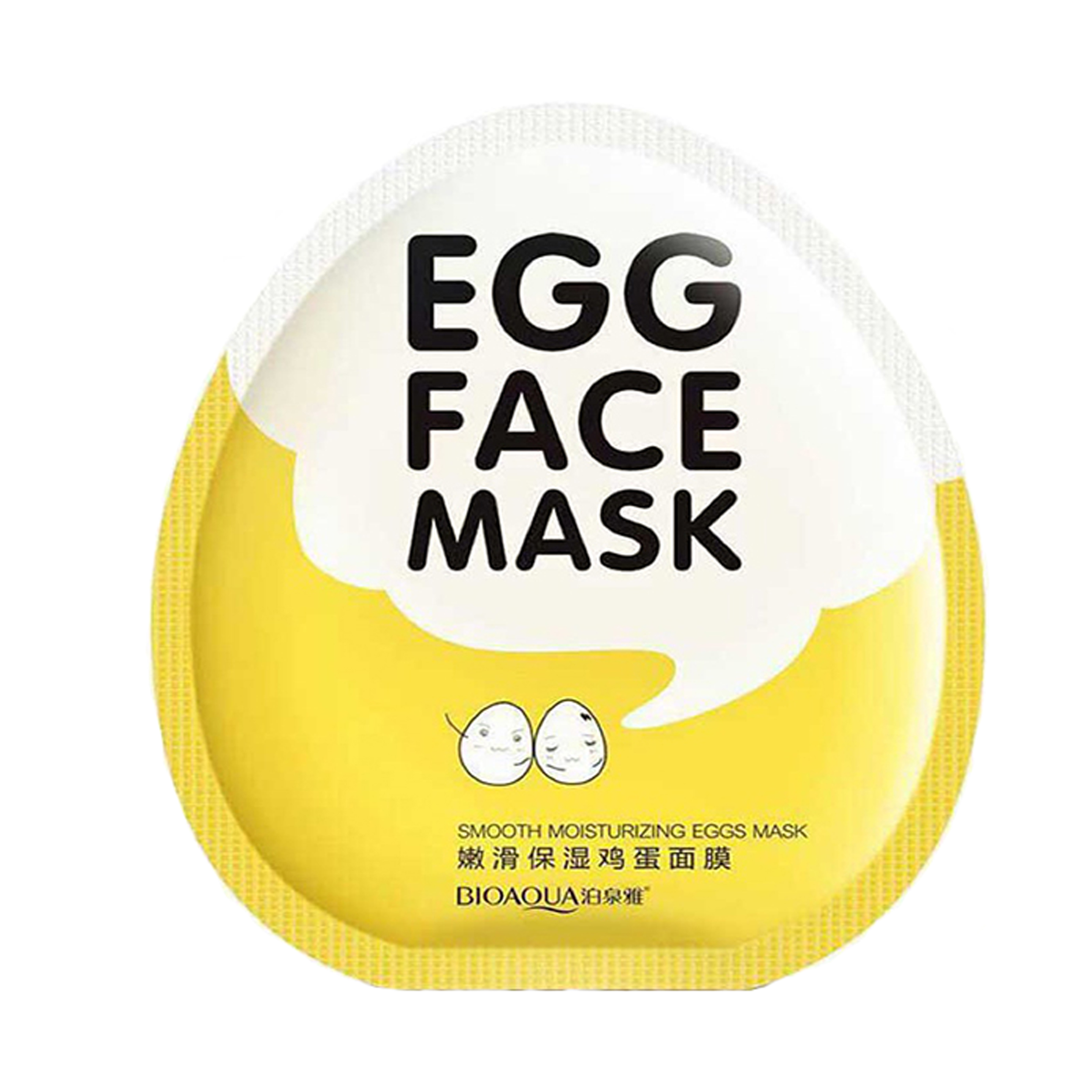 ماسک صورت بایو آکوا مدل egg وزن 25 گرم