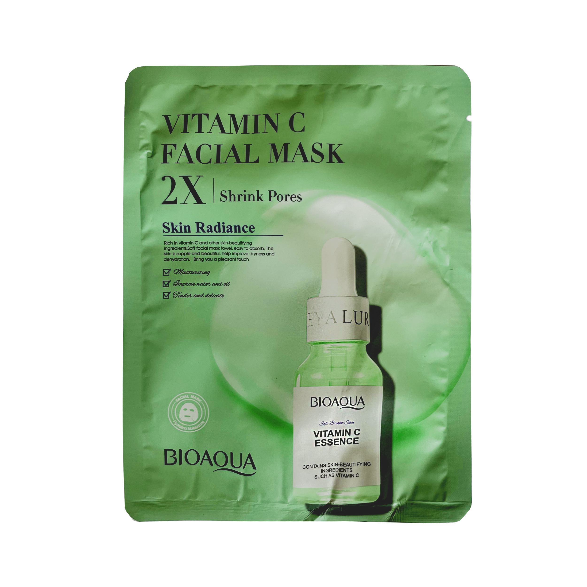 ماسک صورت بایو آکوا مدل vitamin c 2x وزن 30 گرم