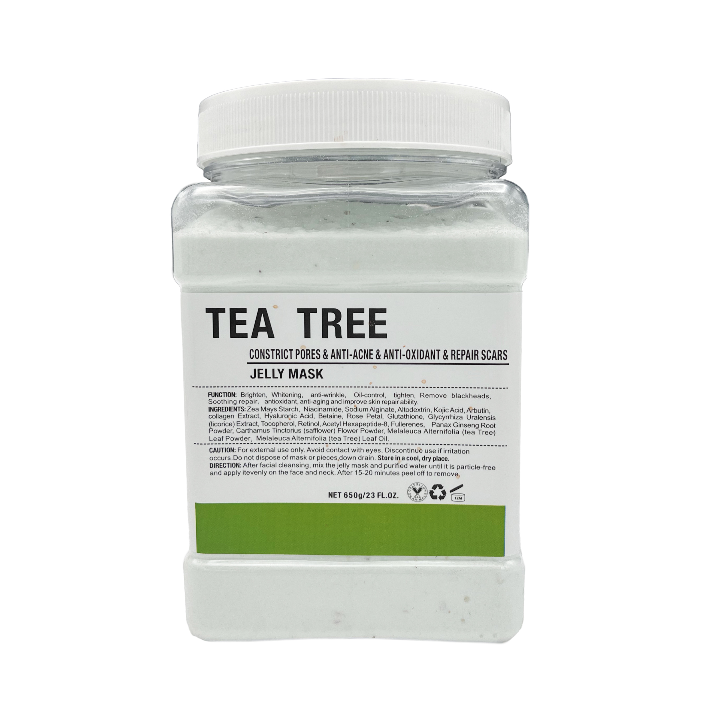 ماسک صورت دکتر مینایر مدل tea tree وزن 650 گرم
