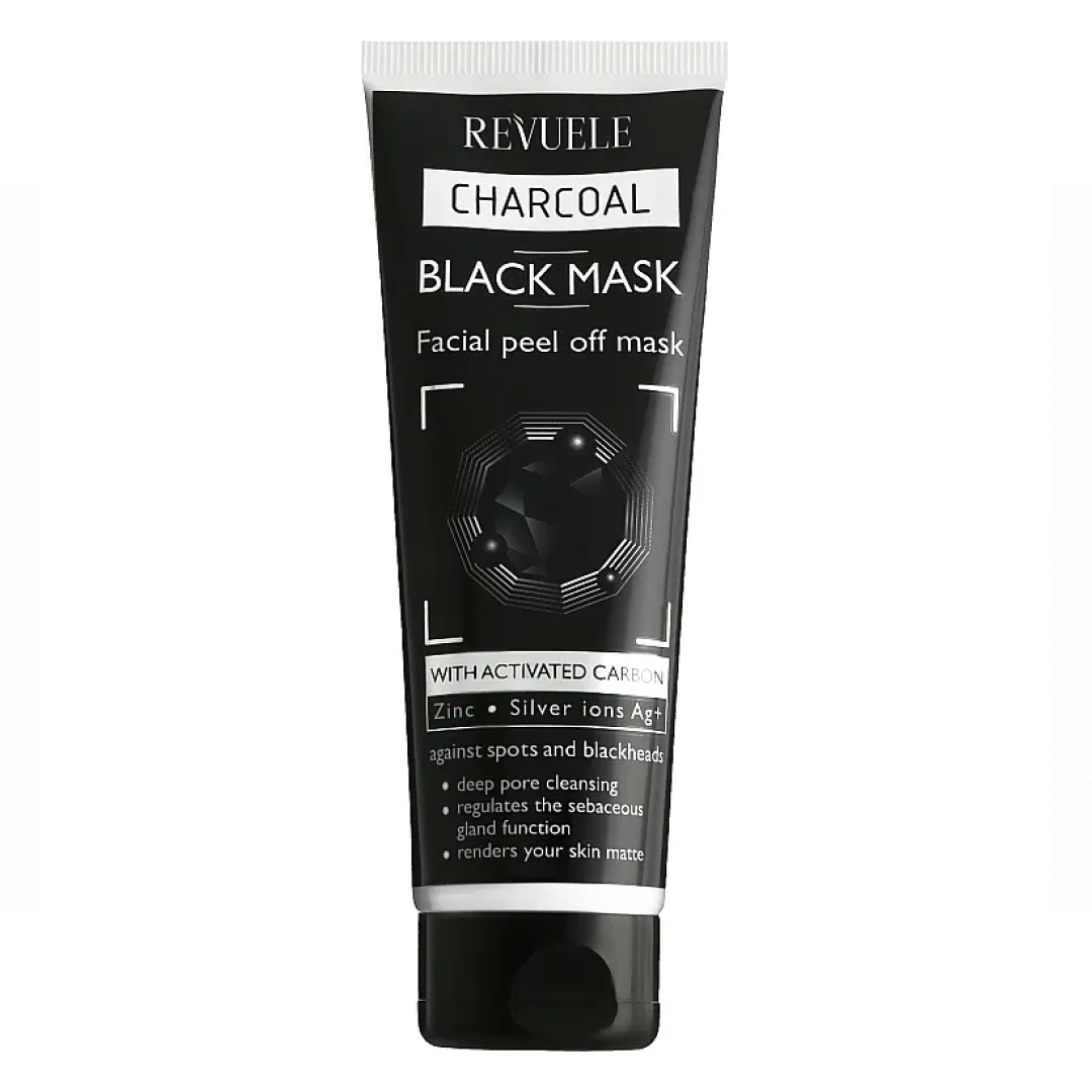 ماسک صورت رووئله مدل black off حجم 80 میلی لیتر