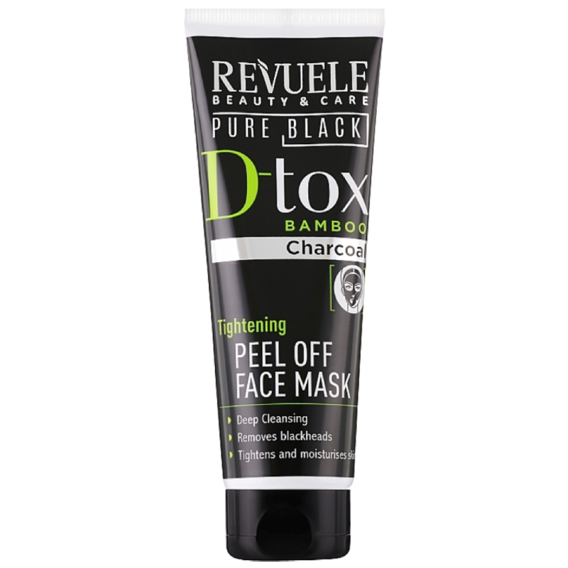 ماسک صورت رووئله مدل pure black detox حجم 80 میلی لیتر