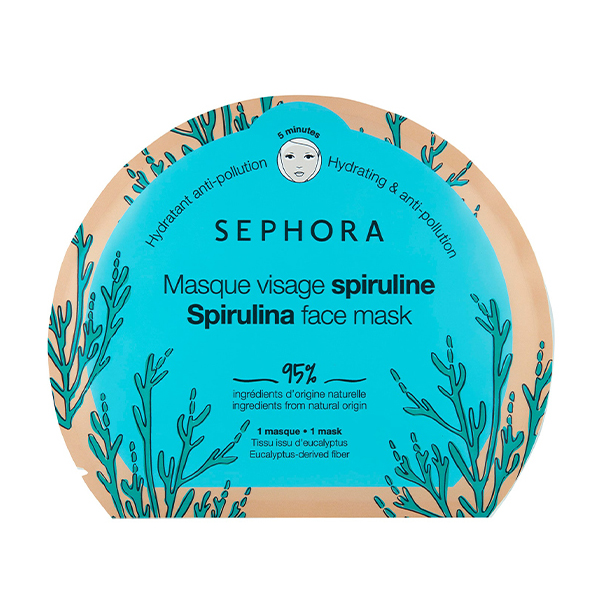ماسک صورت سفورا مدل spiruline حجم 15 میلی لیتر