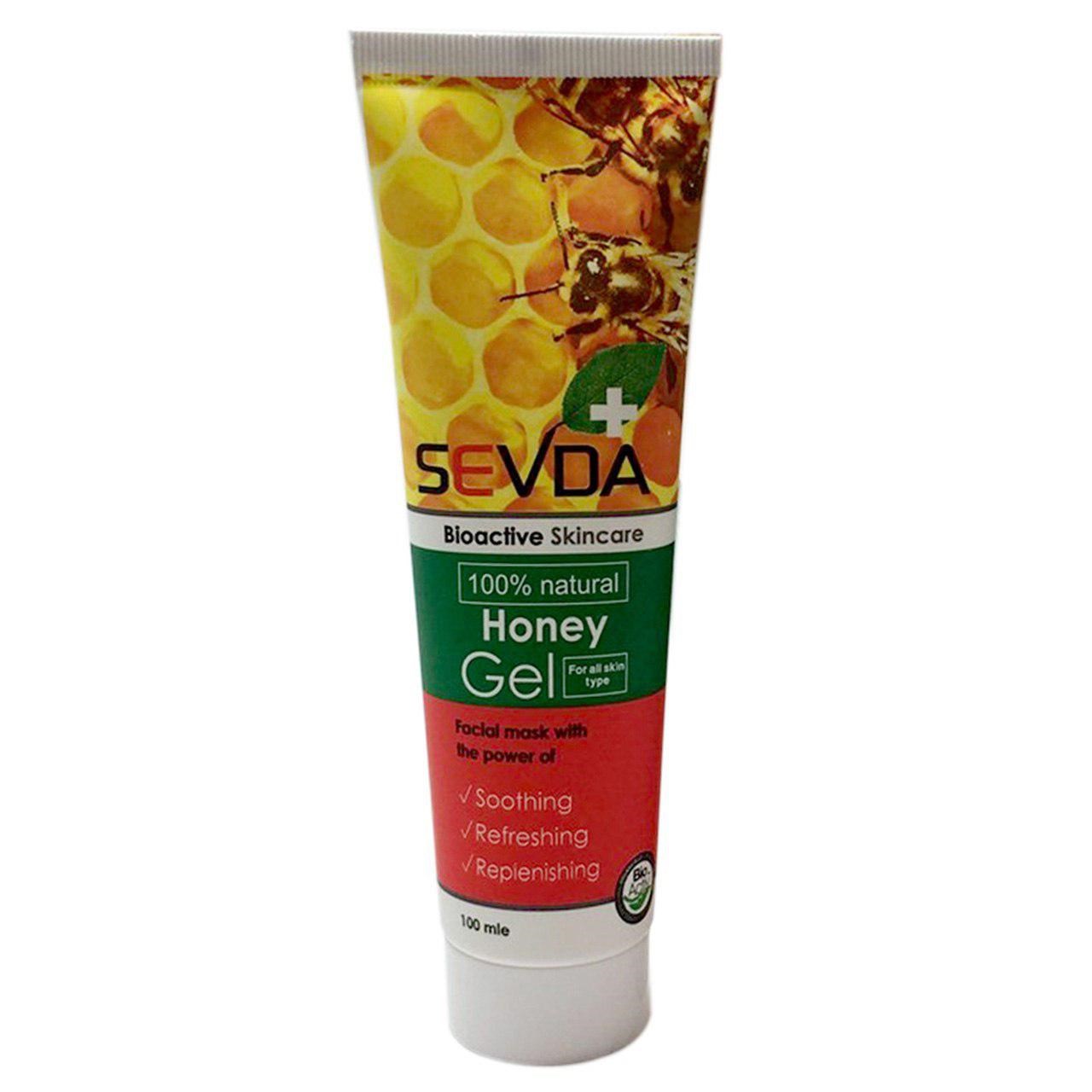ماسک صورت عسل سودا مدل peel off حجم 100 میلی لیتر