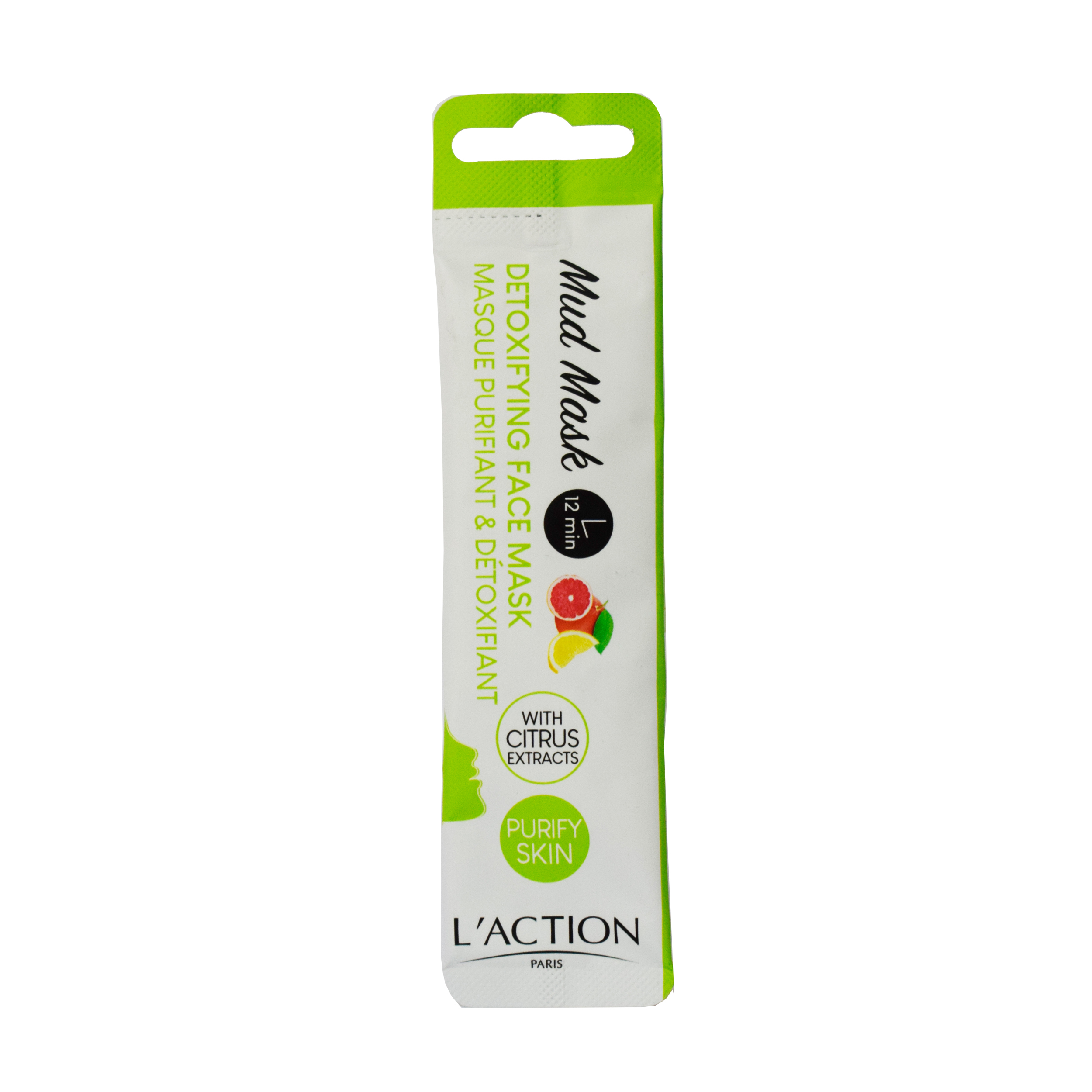 ماسک صورت لکسیون مدل detoxifying وزن 15 گرم