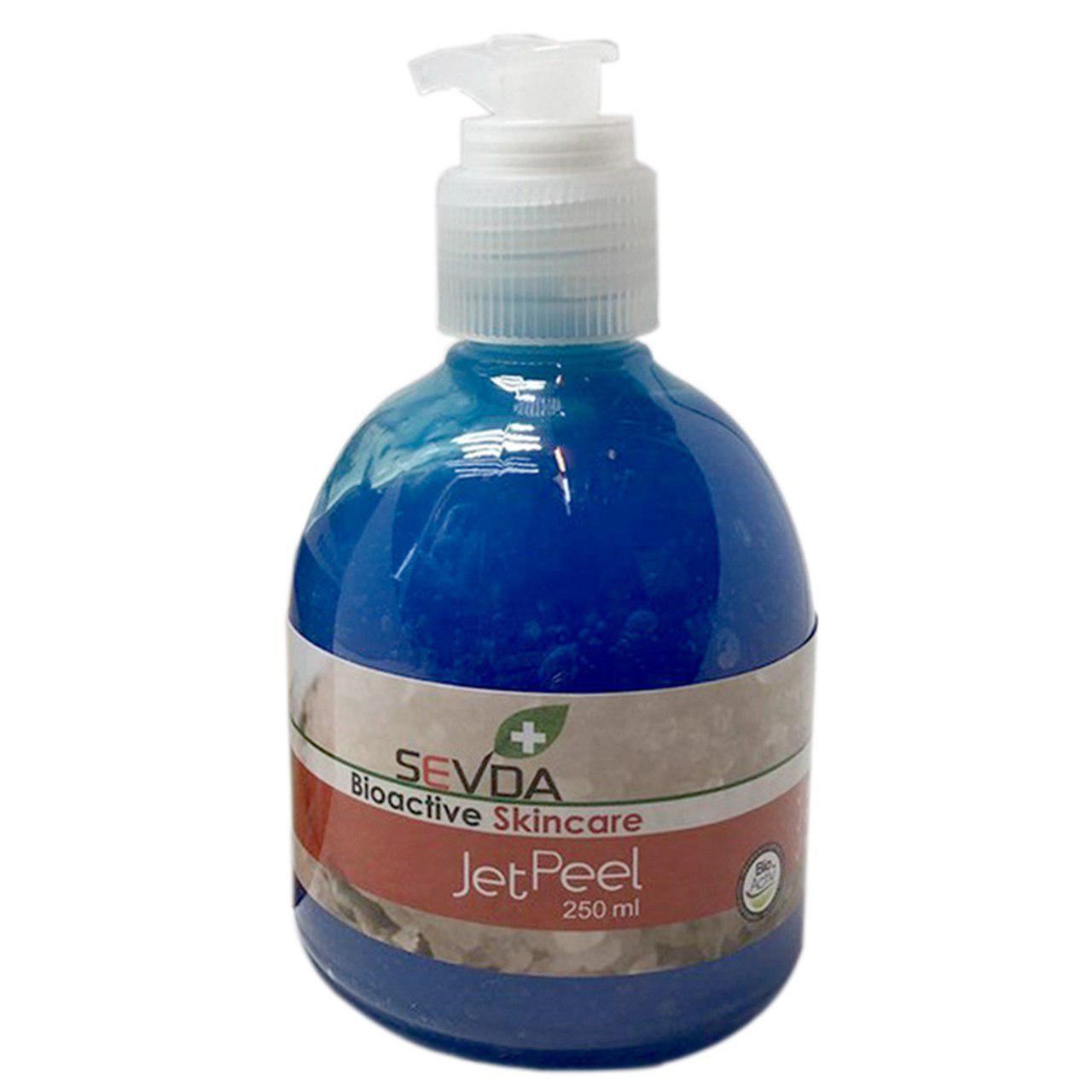 ماسک صورت نمک دریایی سودا مدل jet peel حجم 250 میلی لیتر