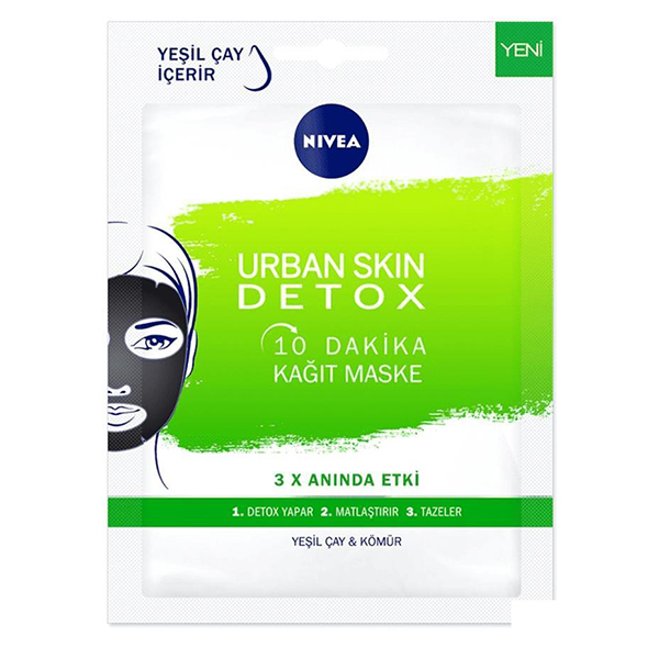ماسک صورت نیوآ مدل urban skin detox حجم 50 میلی لیتر