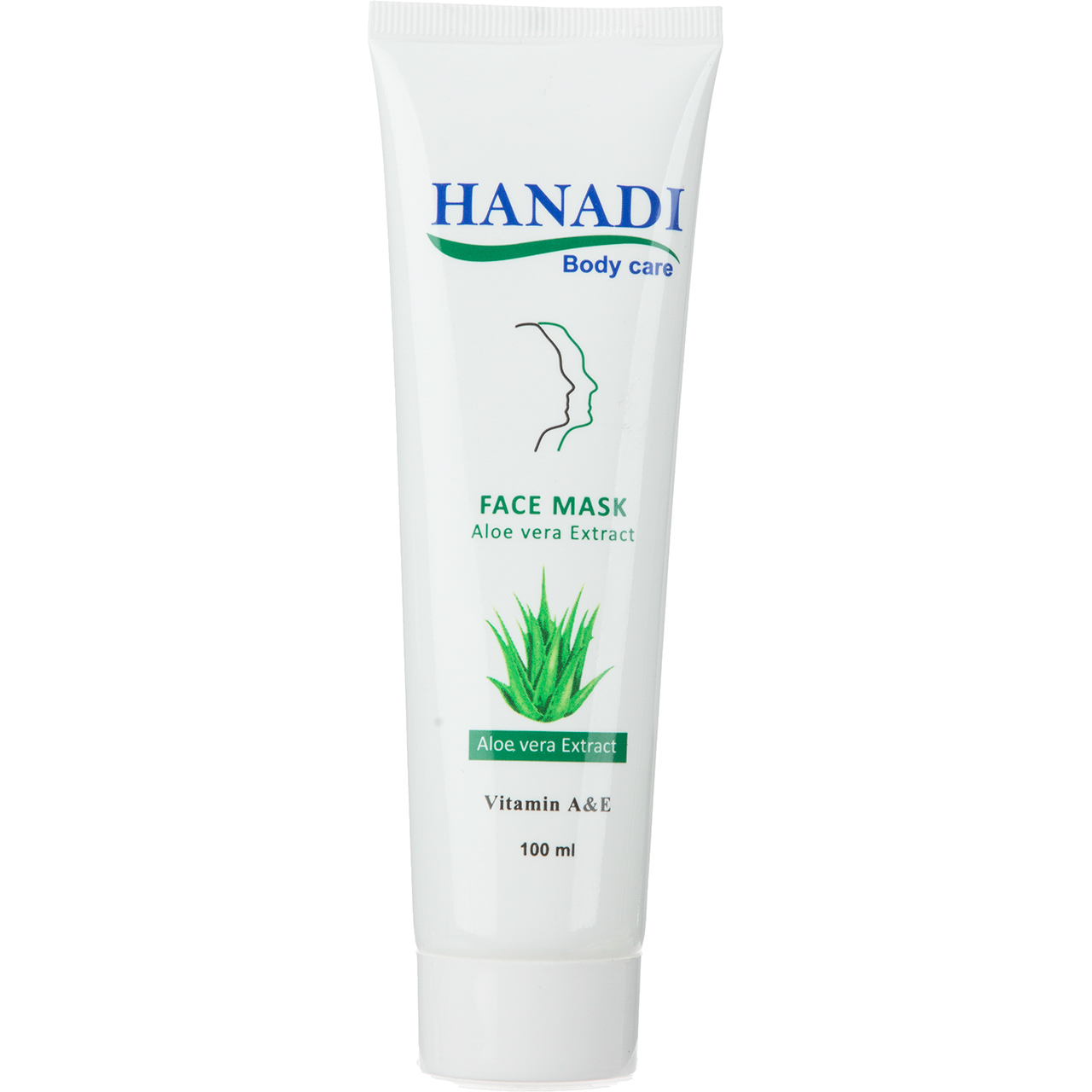 ماسک صورت هانادی مدل aloe vera حجم 100 میلی لیتر