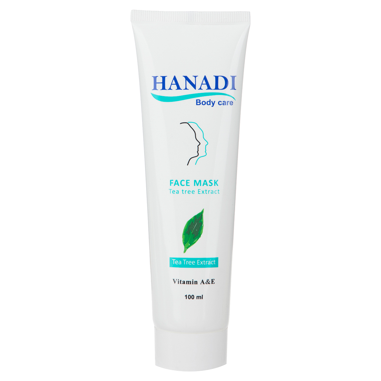 ماسک صورت هانادی مدل tea tree حجم 100 میلی لیتر