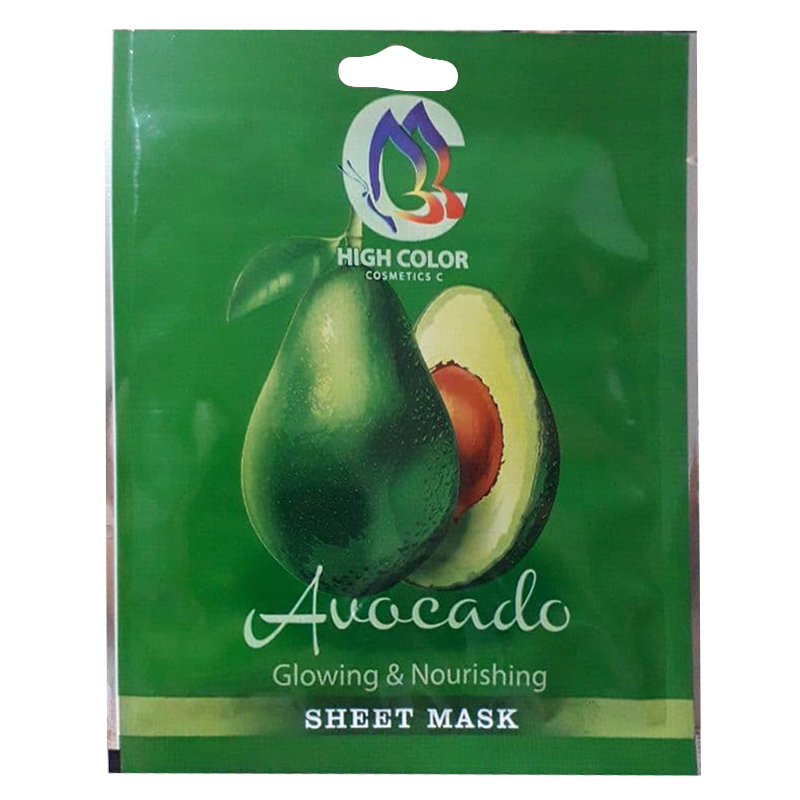 ماسک صورت های کالر مدل avocado حجم 20 میلی لیتر
