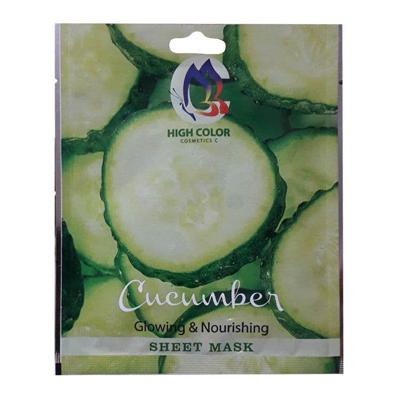 ماسک صورت های کالر مدل cucumber حجم 20 میلی لیتر