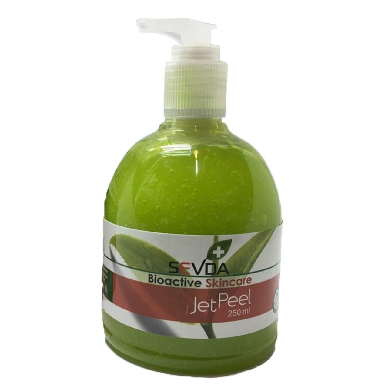 ماسک صورت چای سبز سودا مدل jet peel حجم 250 میلی لیتر