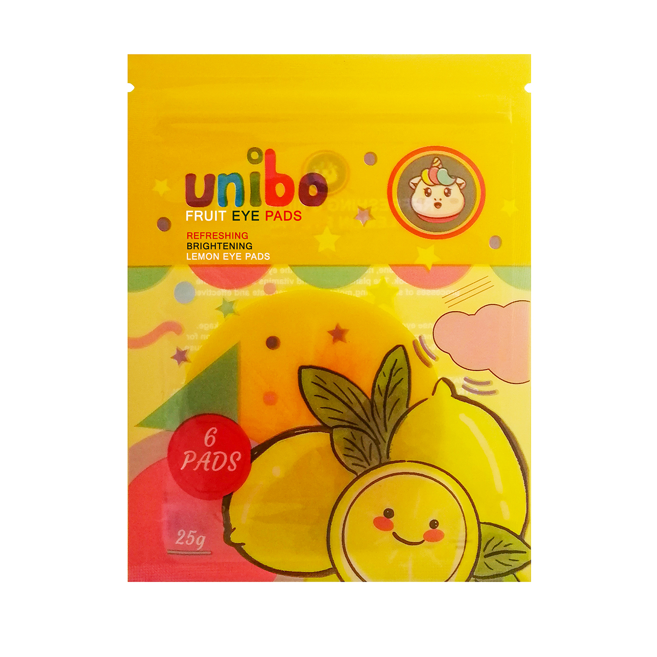 ماسک صورت یونی بو مدل lemon eye وزن 25 گرم