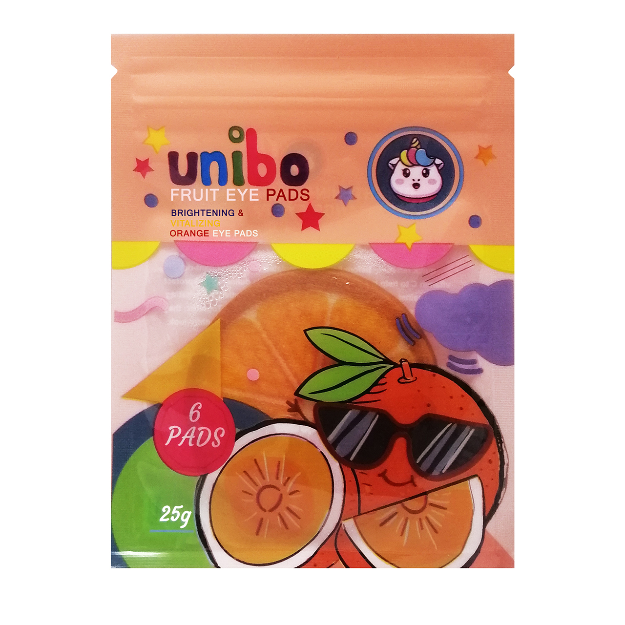 ماسک صورت یونی بو مدل orange وزن 25 گرم