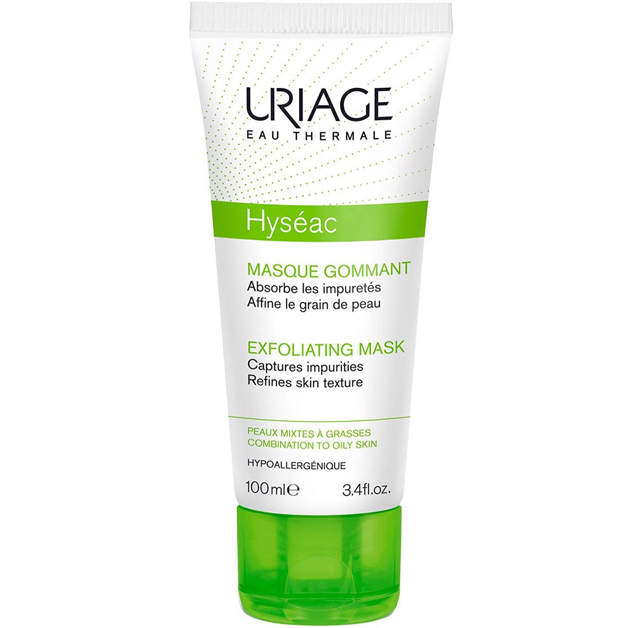 ماسک لایه بردار اوریاژ سری hyseac حجم 100 میلی لیتر