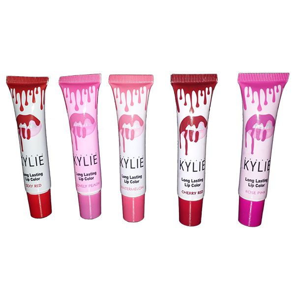 ماسک لب کایلی مدل long lasting مجموعه 5 عددی