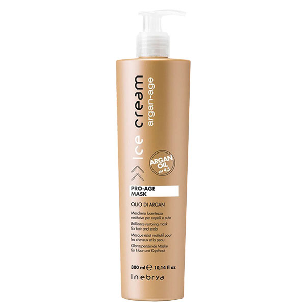 ماسک مو آیس کریم مدل argan حجم 300 میلی لیتر
