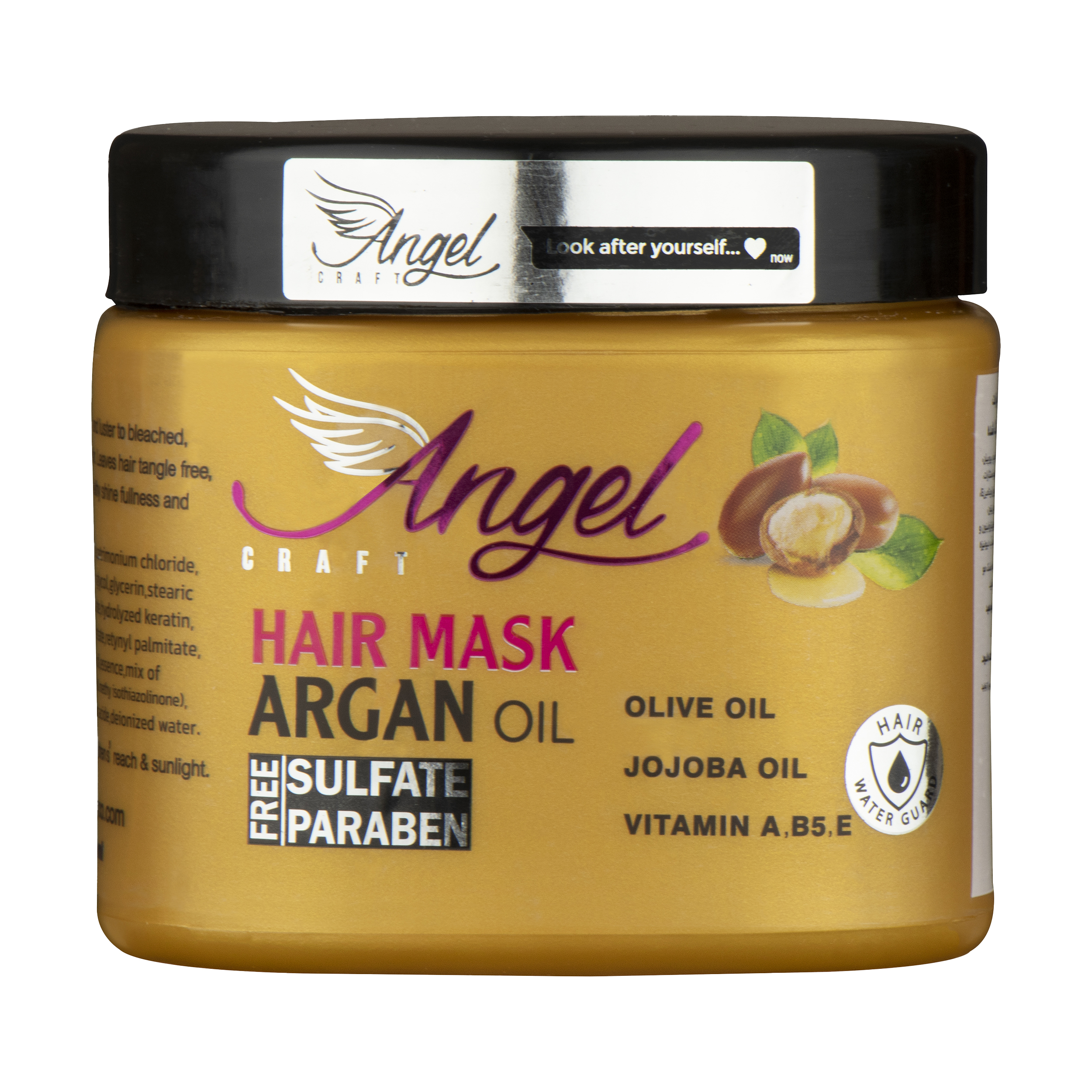 ماسک مو انجل کرفت مدل argan حجم 500 میلی لیتر