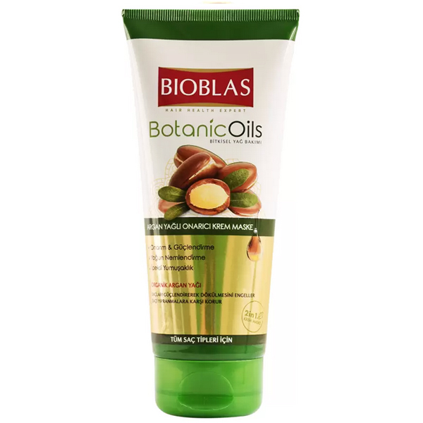 ماسک مو بیوبلاس مدل botanic oils حجم 200 میلی لیتر