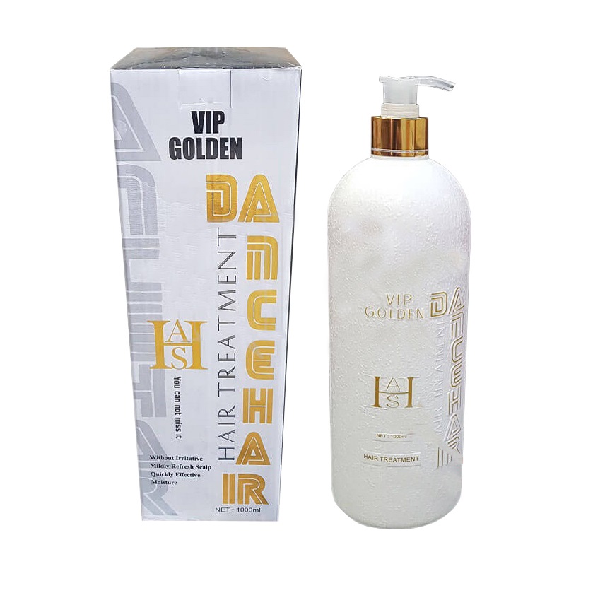 ماسک مو دنس هیر مدل vip golden حجم 1000 میلی لیتر