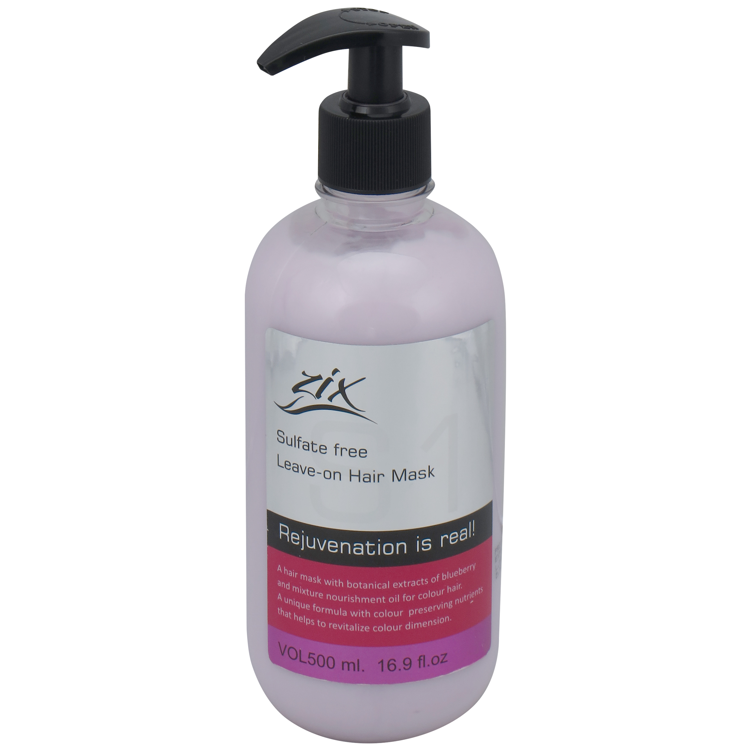 ماسک مو زیکس مدل sulfate free حجم 500 میلی لیتر