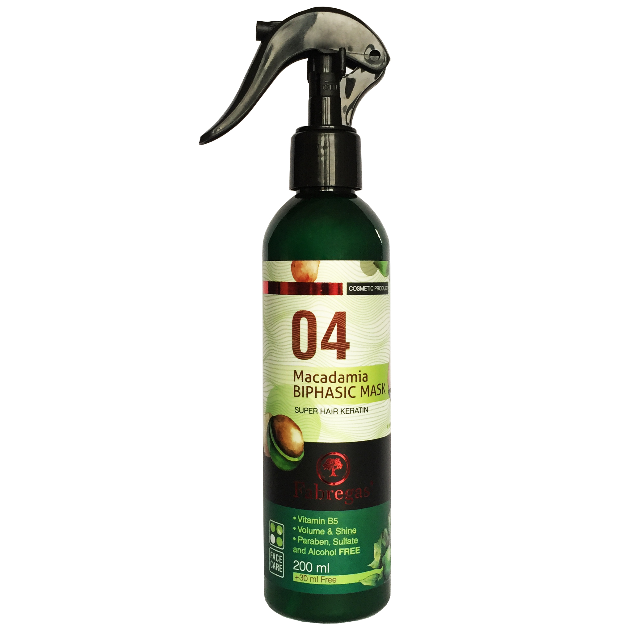 ماسک مو فابریگاس مدل macadamia حجم 230 میلی لیتر
