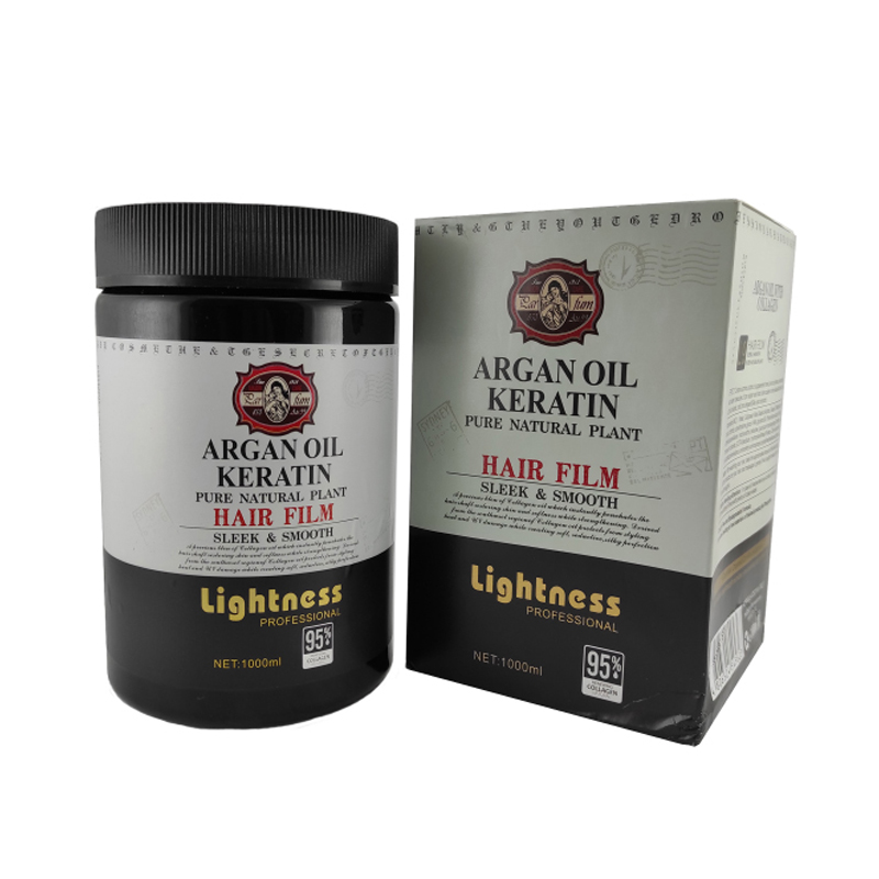 ماسک مو لایتنس مدل argan oil keratin حجم 1000 میلی لیتر