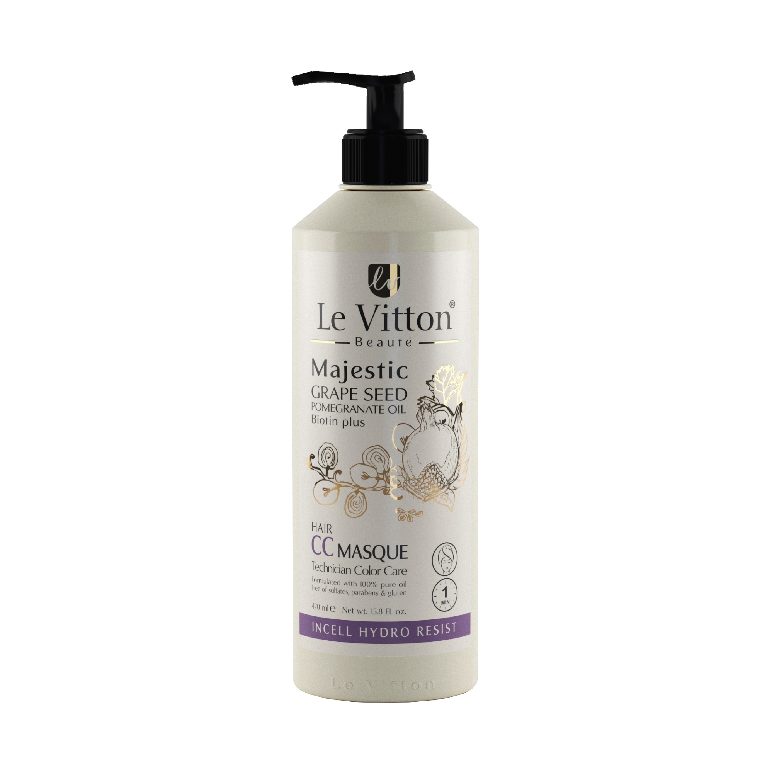 ماسک مو لویتون مدل cc masque حجم 470 میلی لیتر