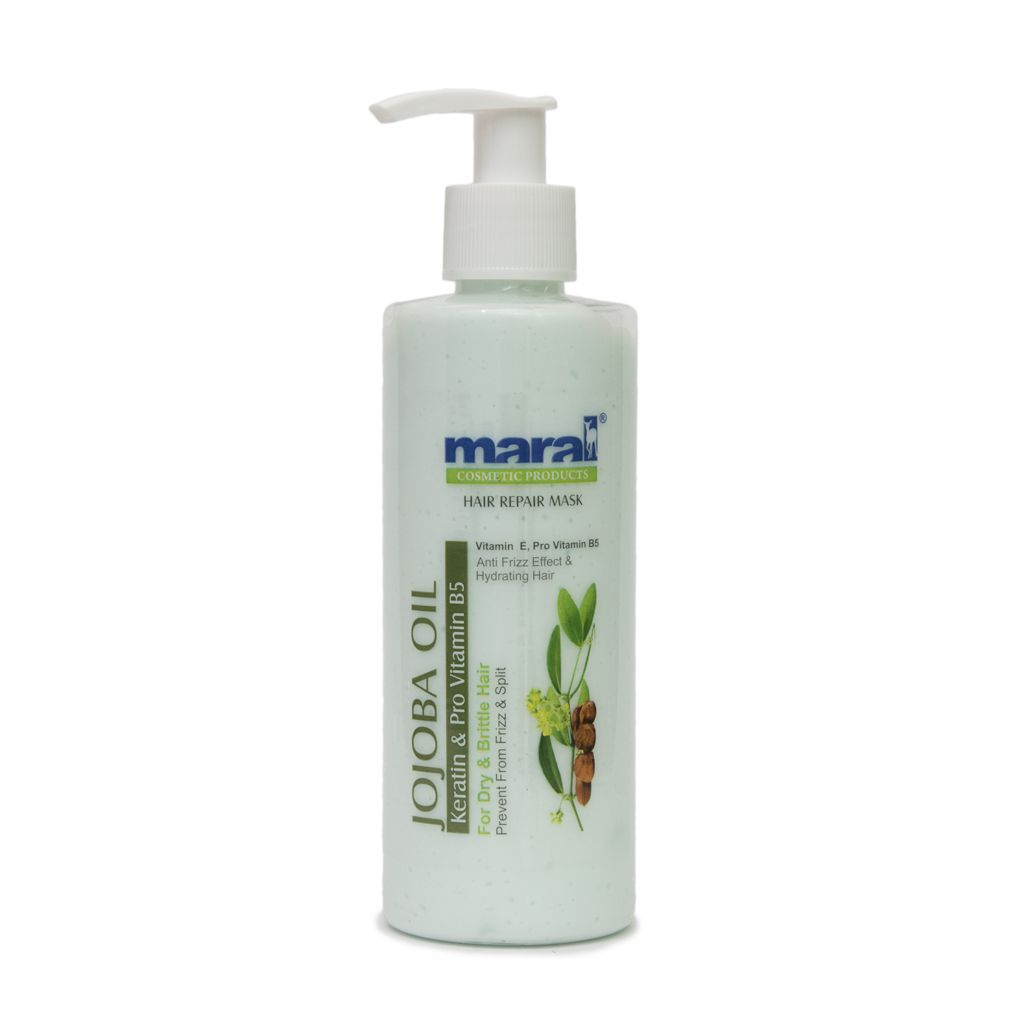 ماسک مو مارال مدل jojoba حجم 250 میلی لیتر