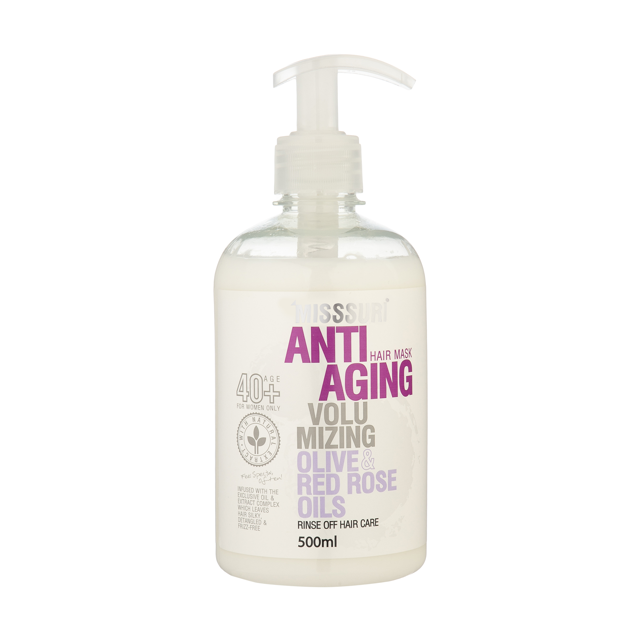 ماسک مو میسوری مدل anti aging حجم 500 میلی لیتر