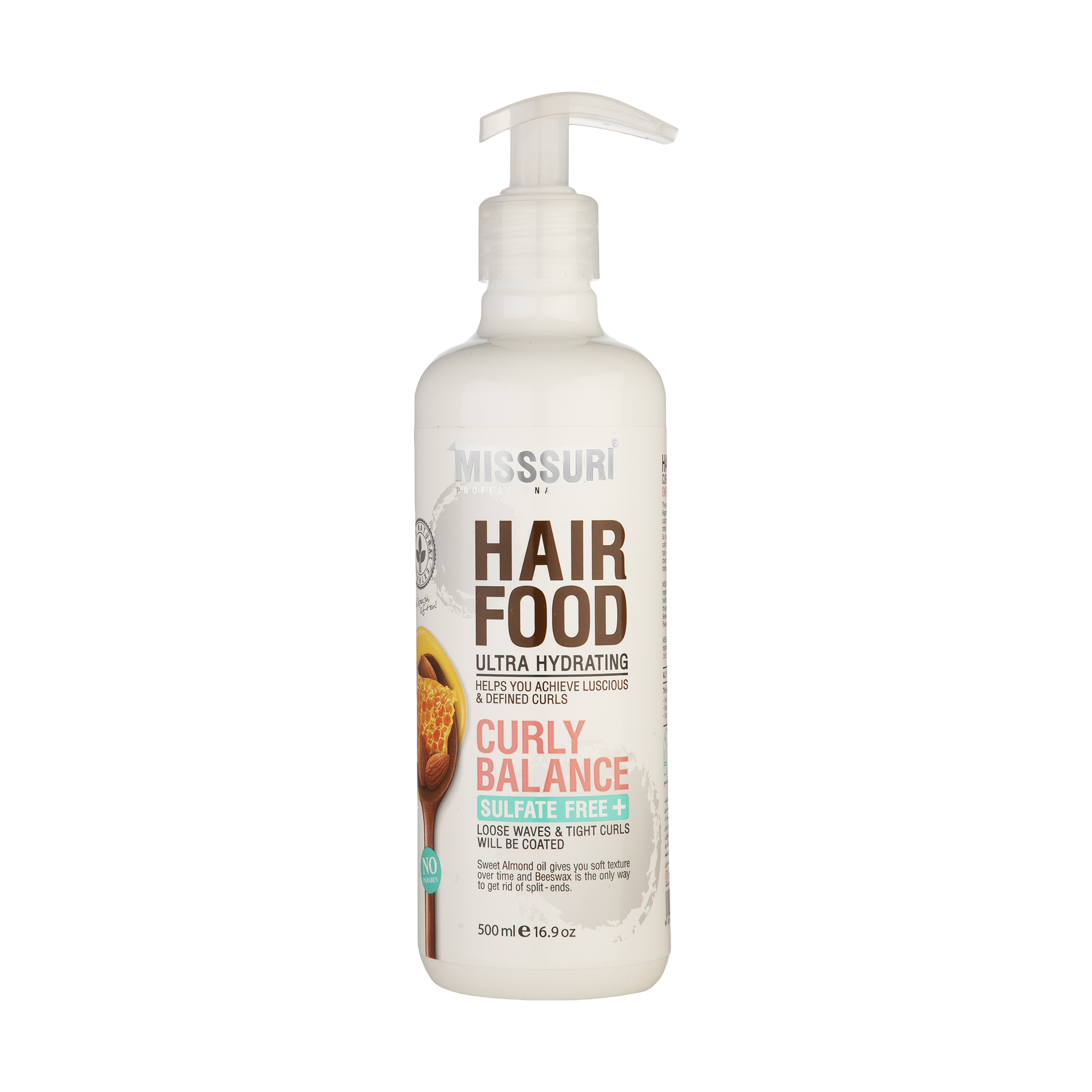 ماسک مو میسوری مدل curly balance حجم 500 میلی لیتر