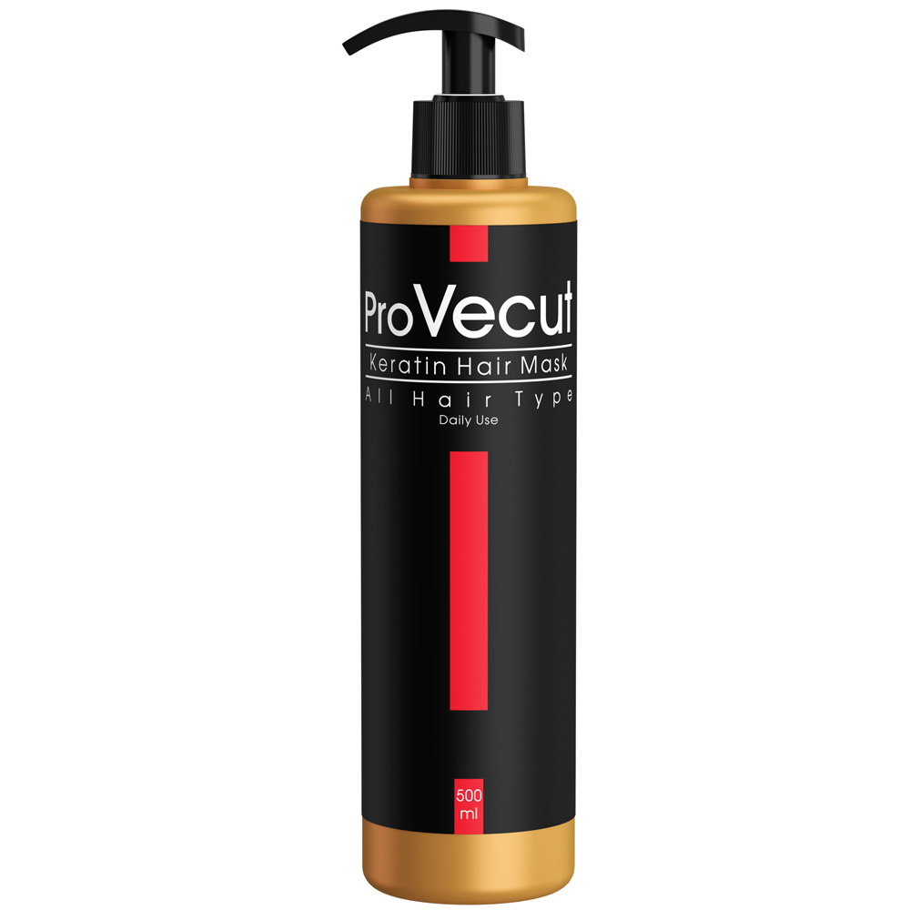 ماسک مو پرو ویکات مدل keratin 01 حجم 500 میلی لیتر